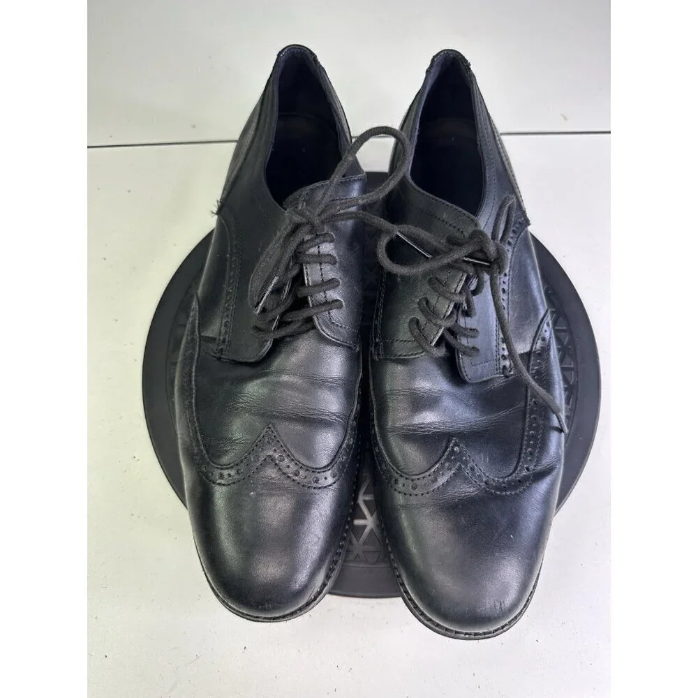 Cole Haan Men's OriginalGrand Wingtip Oxford Black Style C27984 size 13M